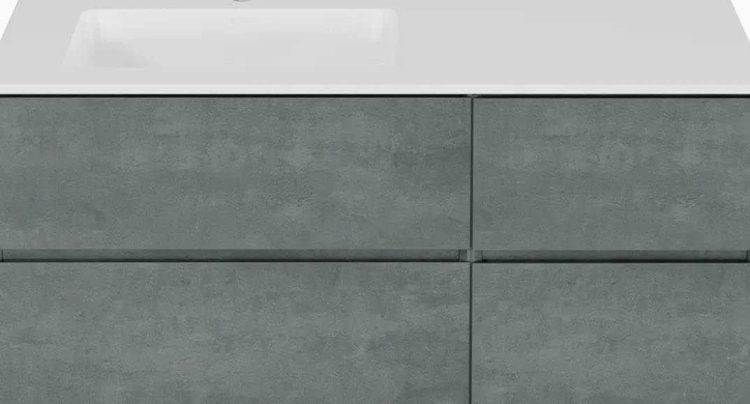 Storke Edge badkamermeubel met Bilia wastafel