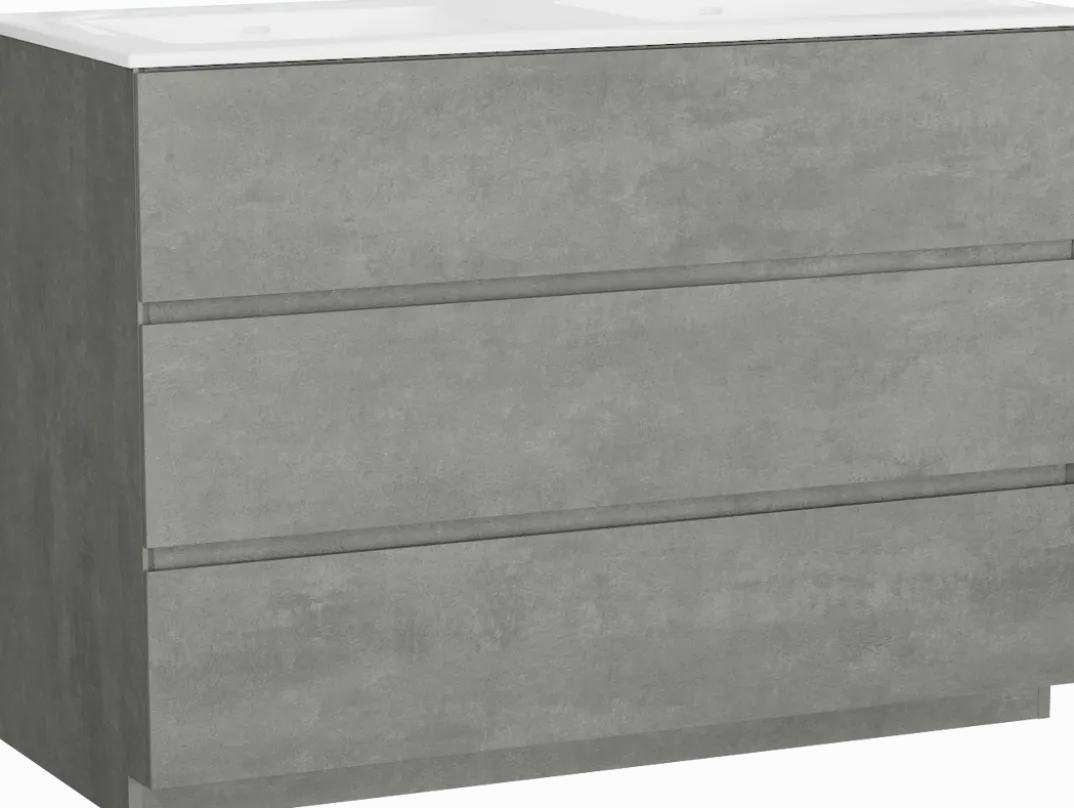 Storke Edge badkamermeubel met Bilia wastafel