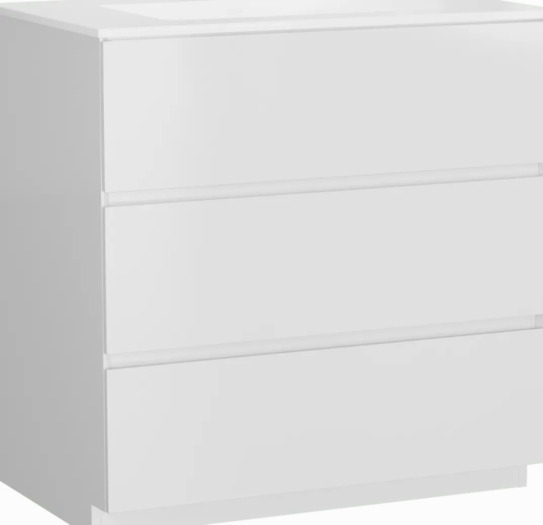 Storke Edge badkamermeubel met Bilia wastafel