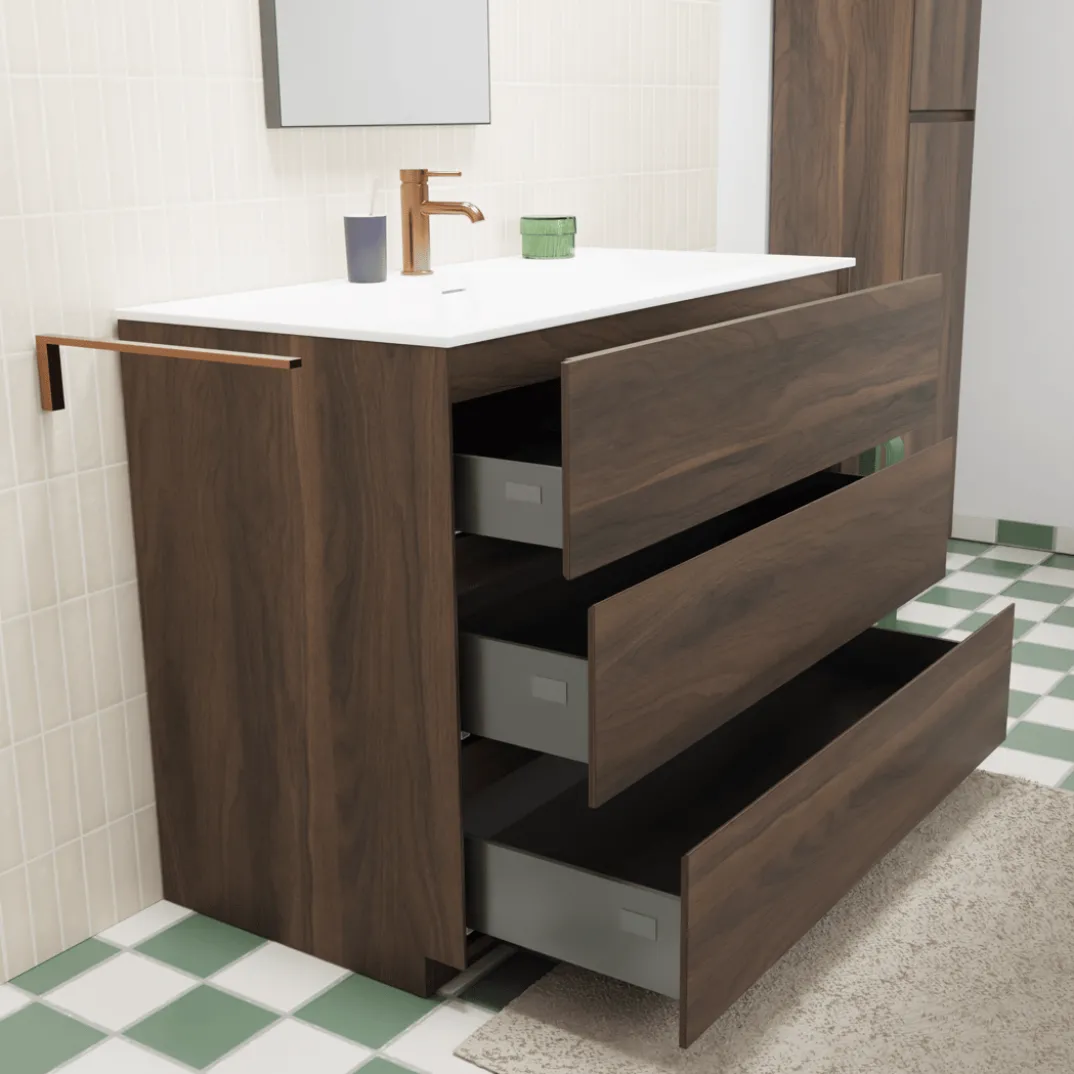 Storke Edge badkamermeubel met Mata wastafel