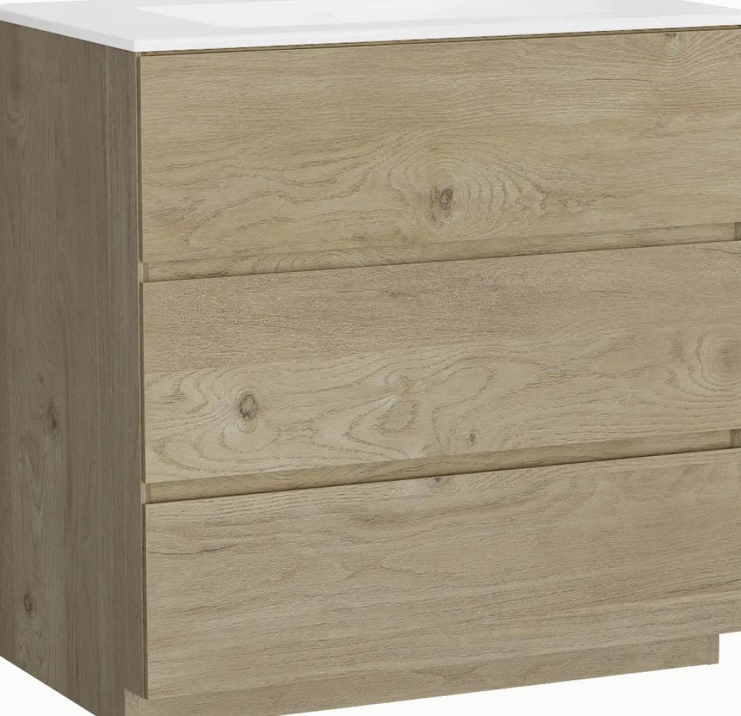 Storke Edge badkamermeubel met Bilia wastafel