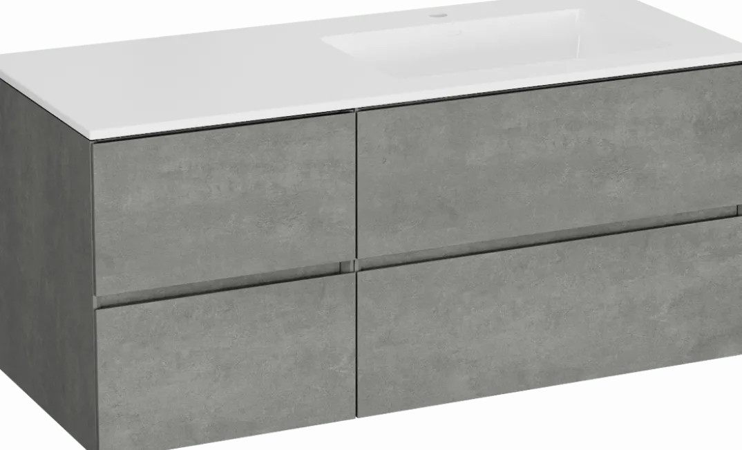 Storke Edge badkamermeubel met Bilia wastafel