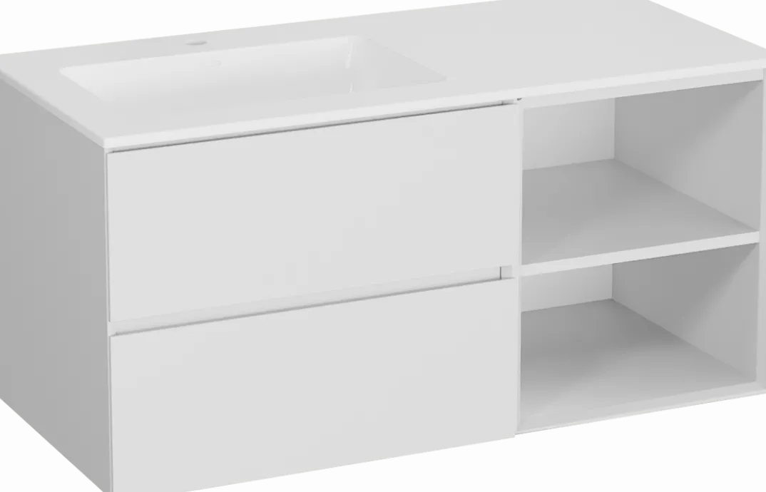 Storke Edge badkamermeubel met Bilia wastafel