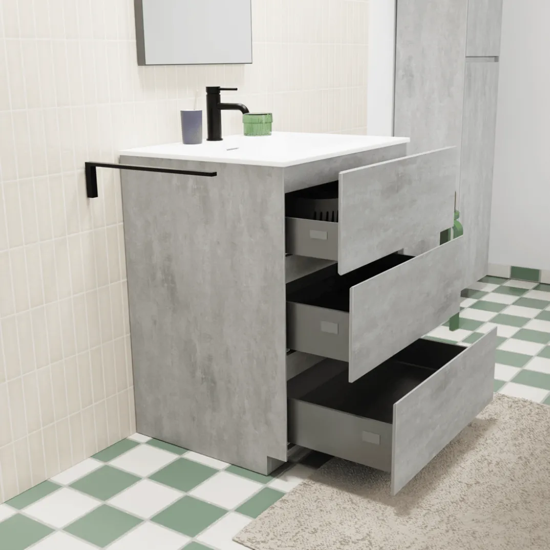 Storke Edge badkamermeubel met Mata wastafel