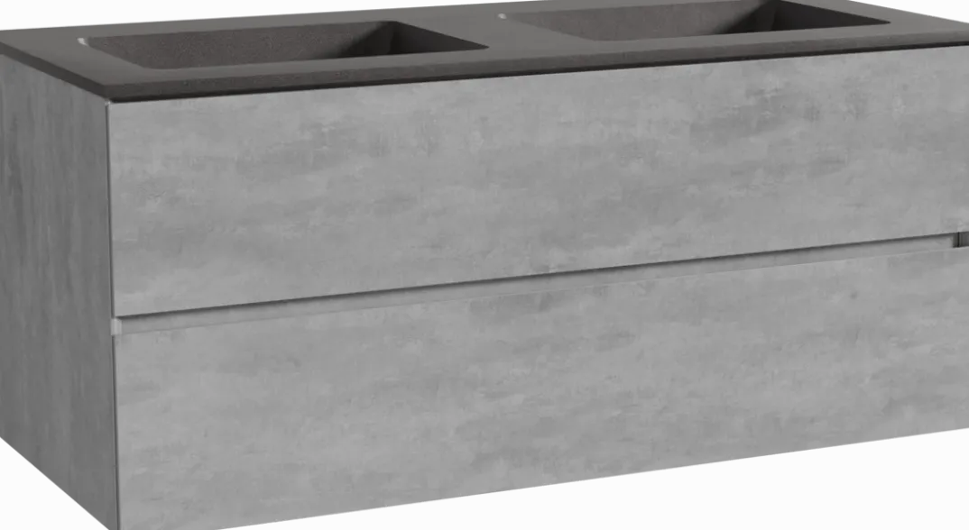 Storke Edge badkamermeubel met Scuro wastafel