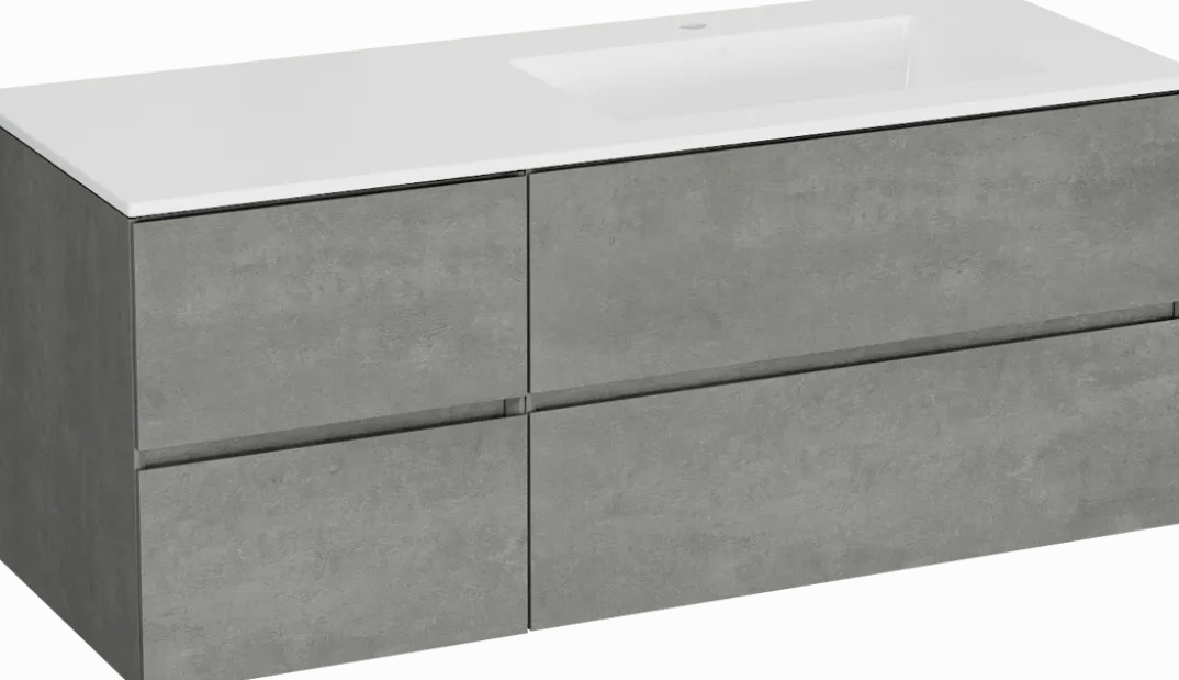 Storke Edge badkamermeubel met Bilia wastafel