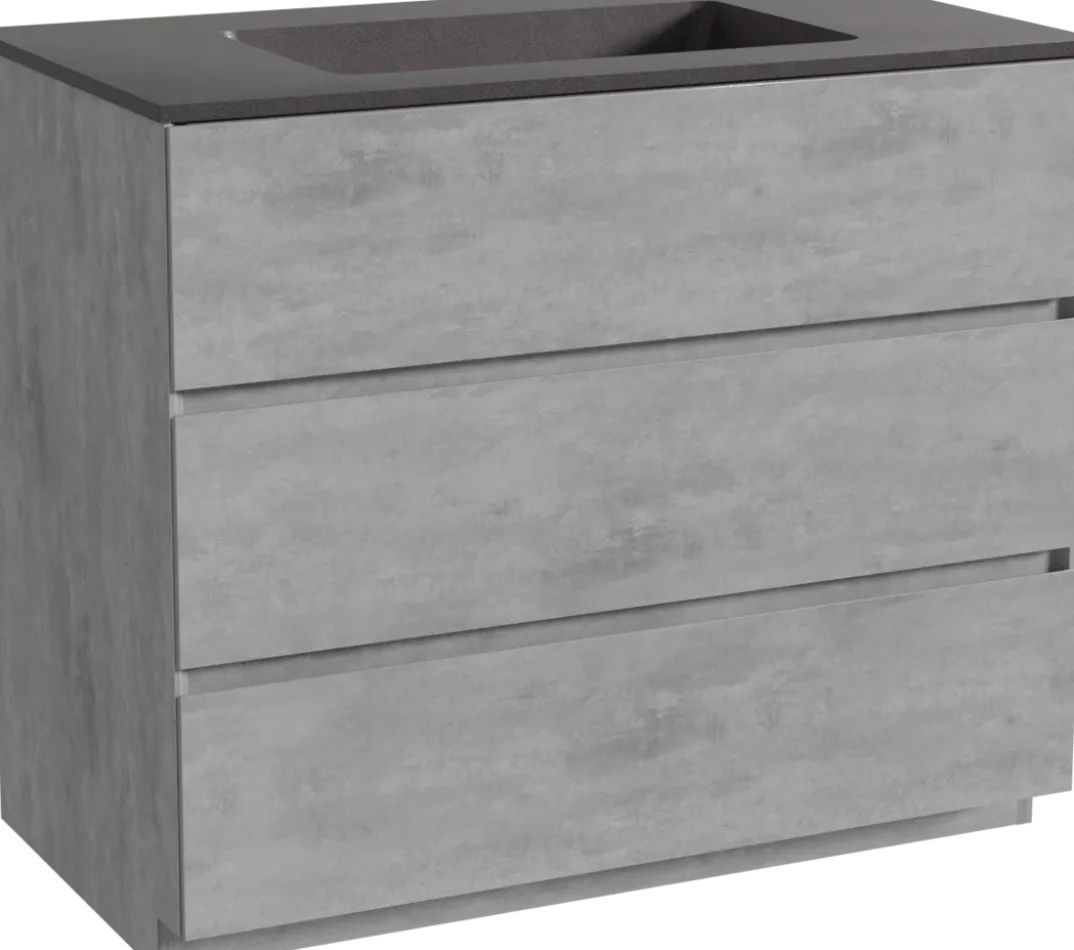 Storke Edge badkamermeubel met Scuro wastafel