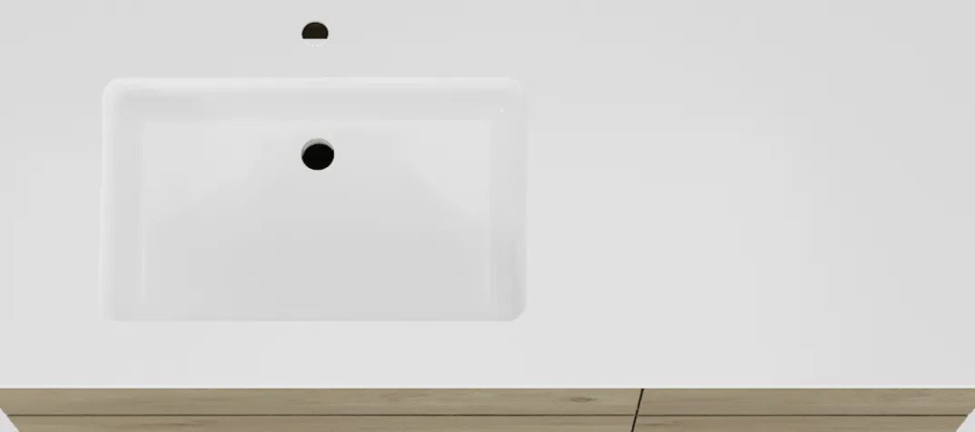Storke Edge badkamermeubel met Bilia wastafel