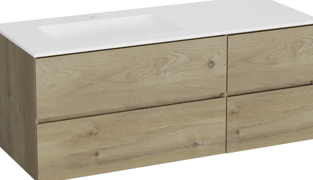 Storke Edge badkamermeubel met Bilia wastafel