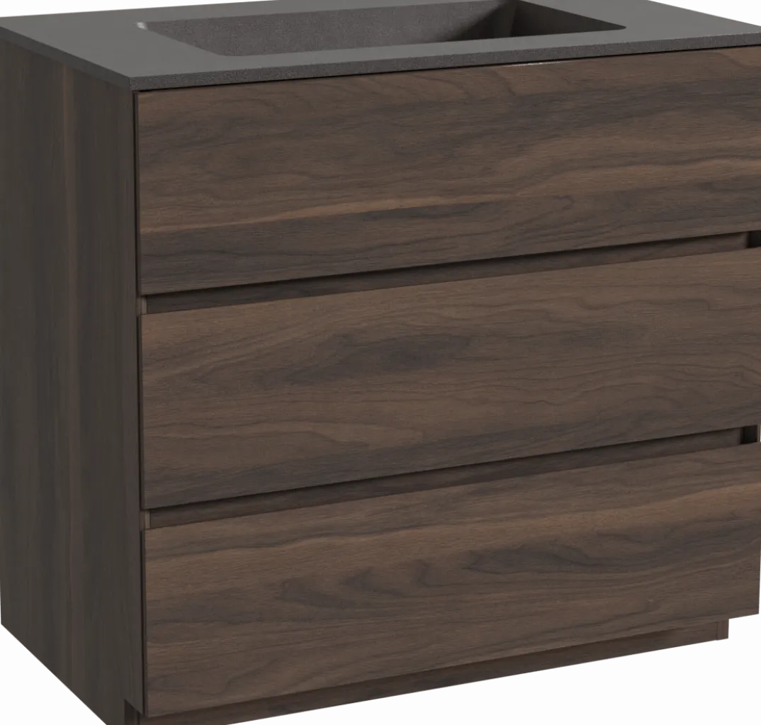 Storke Edge badkamermeubel met Scuro wastafel