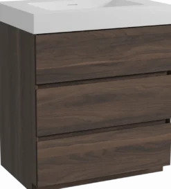 Storke Edge badkamermeubel met Mata High wastafel
