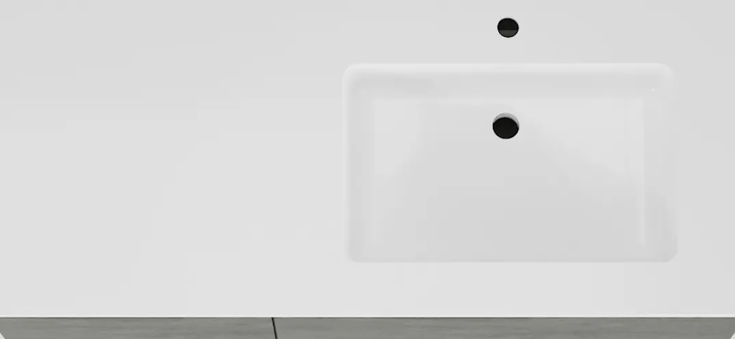 Storke Edge badkamermeubel met Bilia wastafel