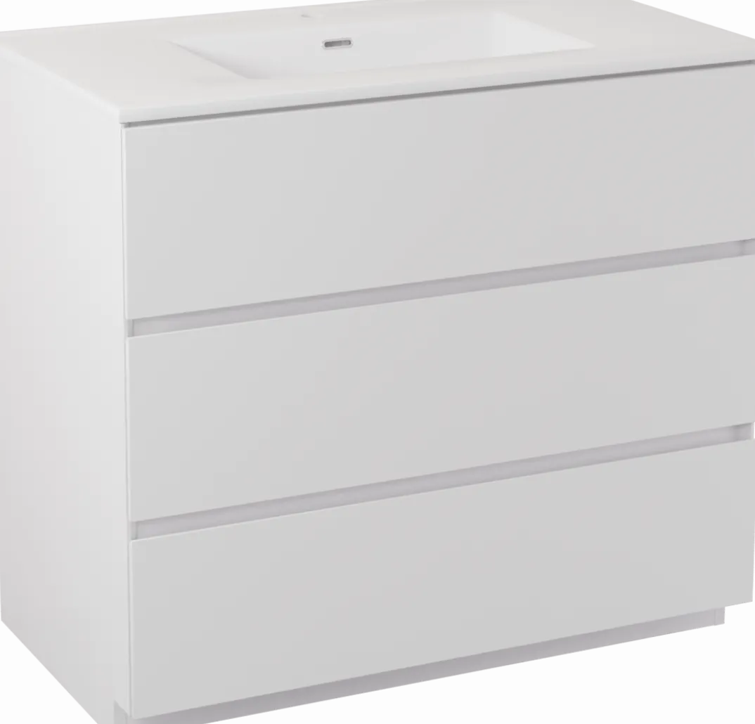 Storke Edge badkamermeubel met Kera wastafel