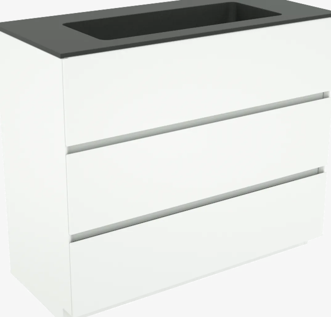 Storke Edge badkamermeubel met Scuro wastafel