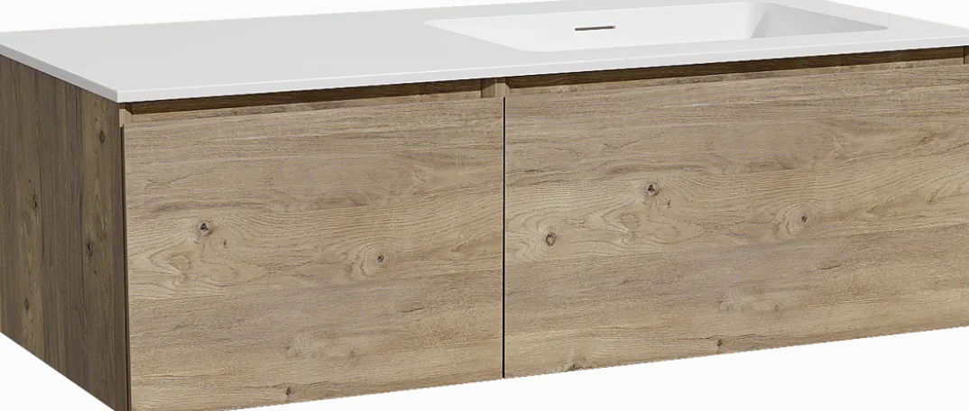 Storke Edge badkamermeubel met Mata wastafel