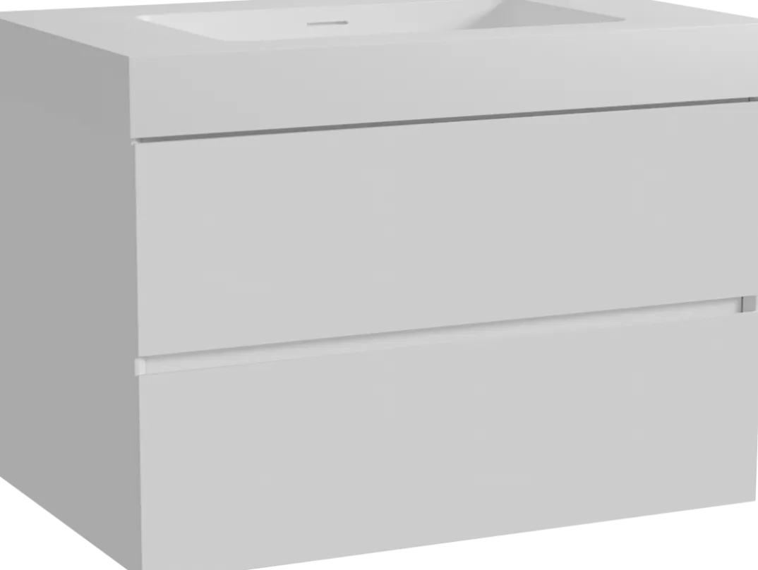 Storke Edge badkamermeubel met Mata High wastafel