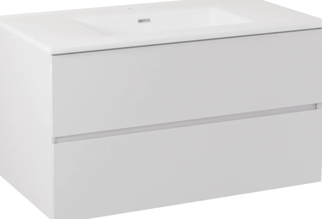 Storke Edge badkamermeubel met Kera wastafel