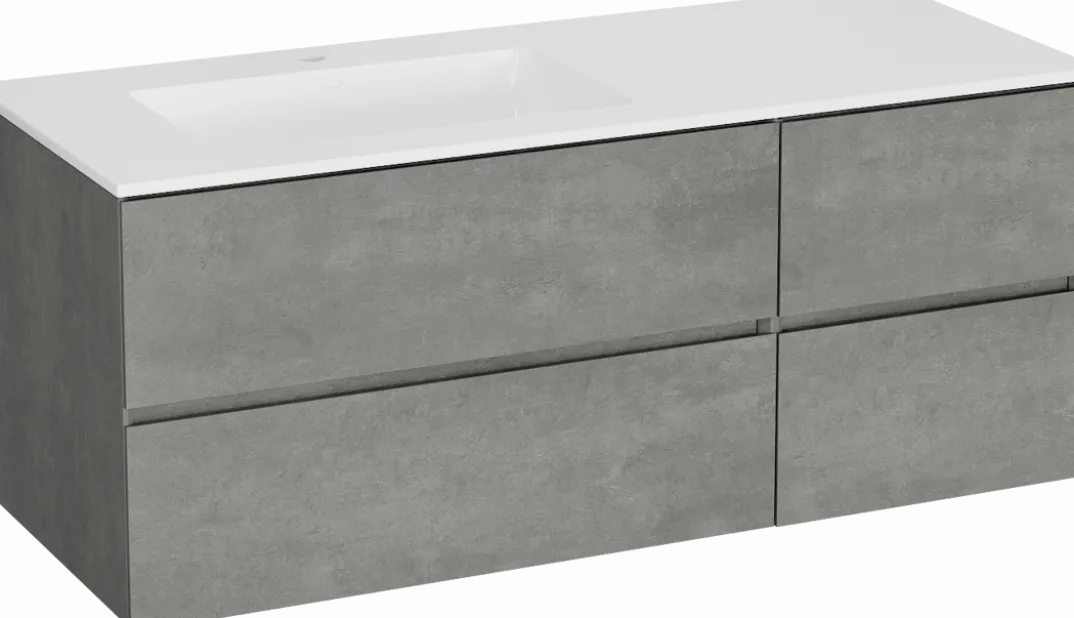 Storke Edge badkamermeubel met Bilia wastafel