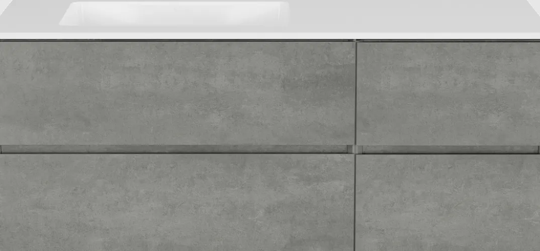 Storke Edge badkamermeubel met Bilia wastafel