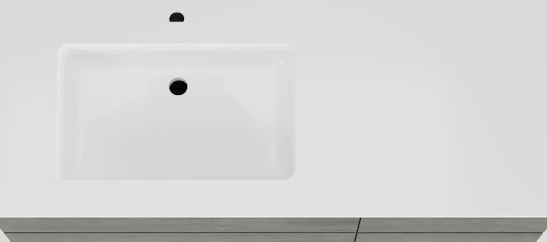 Storke Edge badkamermeubel met Bilia wastafel