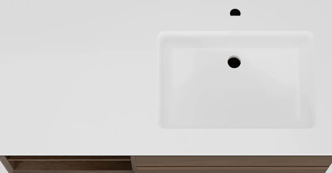 Storke Edge badkamermeubel met Bilia wastafel