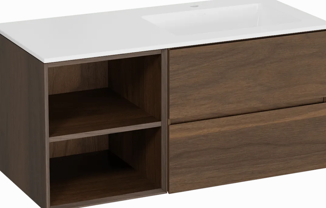 Storke Edge badkamermeubel met Bilia wastafel