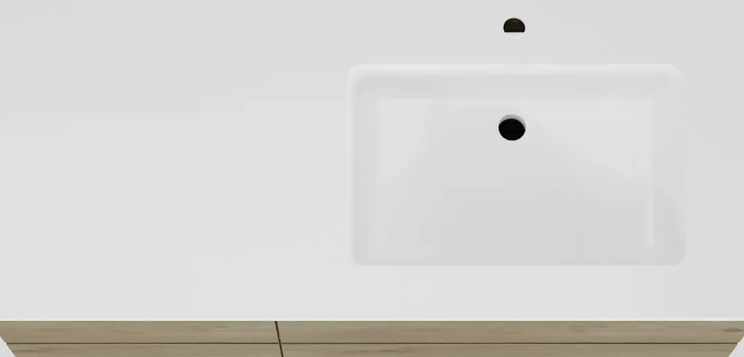 Storke Edge badkamermeubel met Bilia wastafel