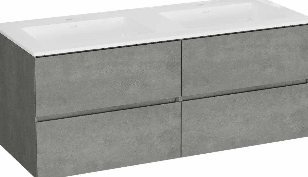 Storke Edge badkamermeubel met Bilia wastafel