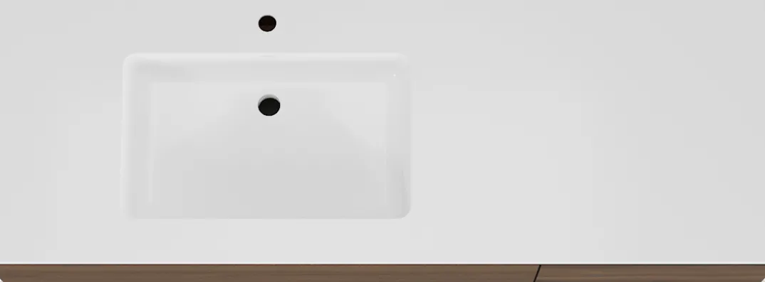 Storke Edge badkamermeubel met Bilia wastafel