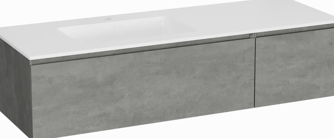 Storke Edge badkamermeubel met Bilia wastafel