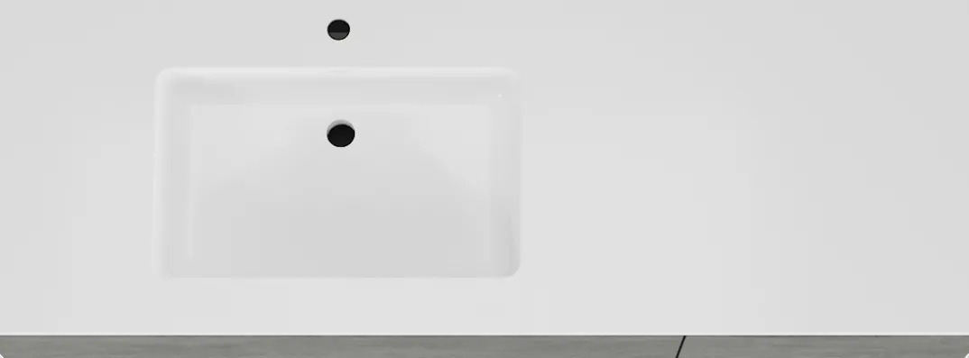 Storke Edge badkamermeubel met Bilia wastafel