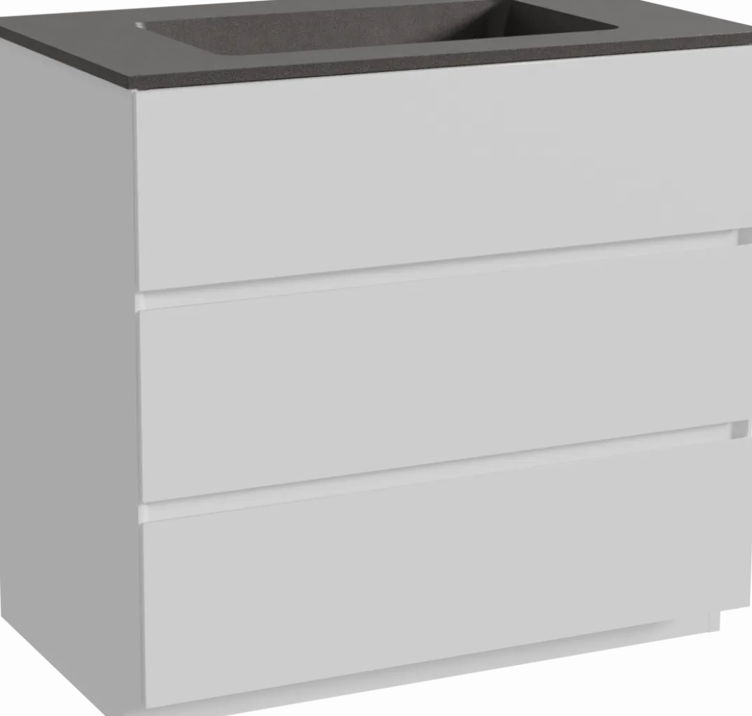 Storke Edge badkamermeubel met Scuro wastafel
