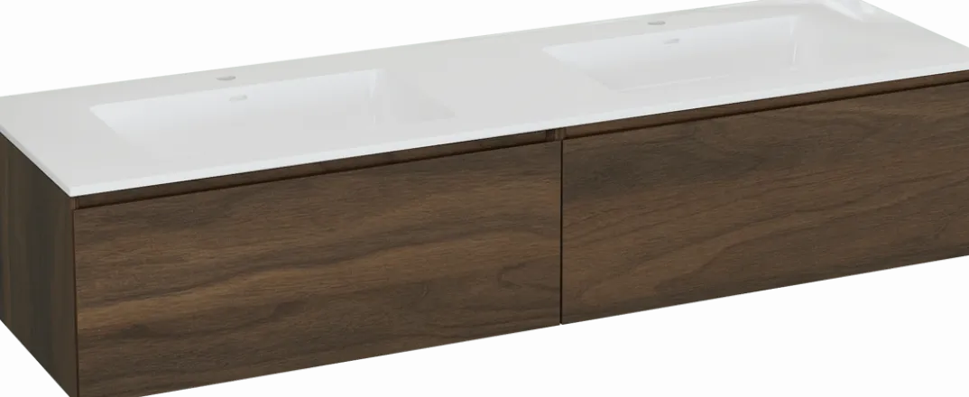 Storke Edge badkamermeubel met Bilia wastafel
