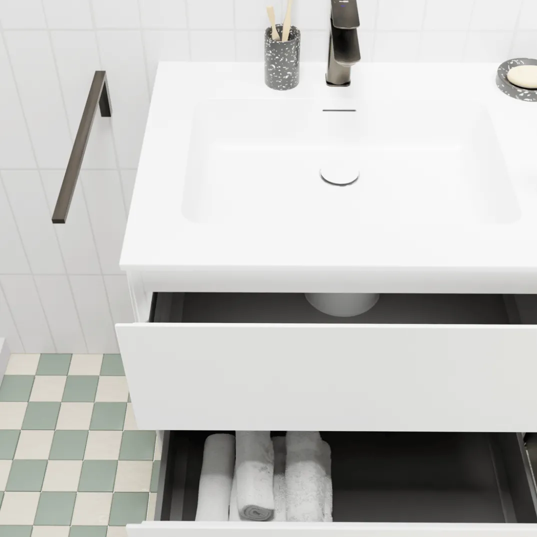 Storke Edge badkamermeubel met Mata wastafel