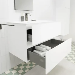 Storke Edge badkamermeubel met Mata wastafel