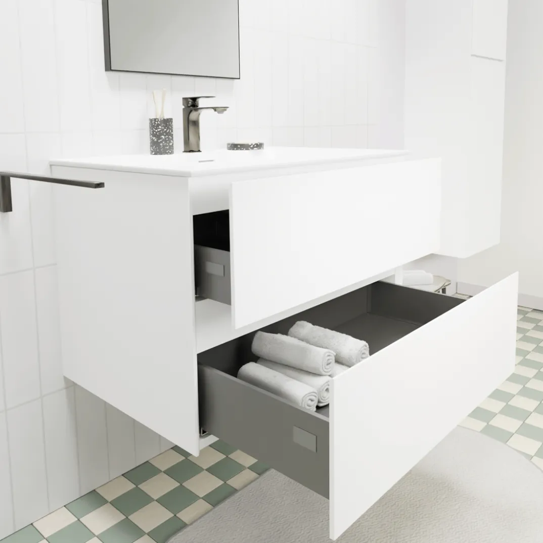Storke Edge badkamermeubel met Mata wastafel