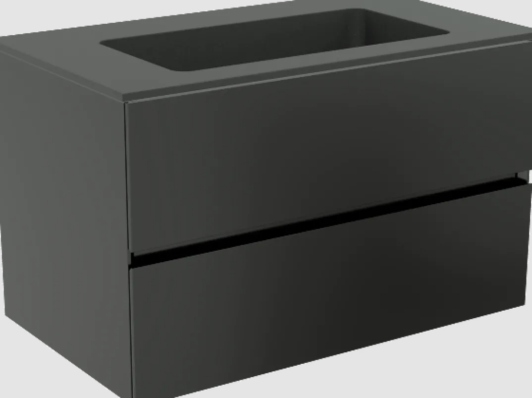 Storke Edge badkamermeubel met Scuro wastafel