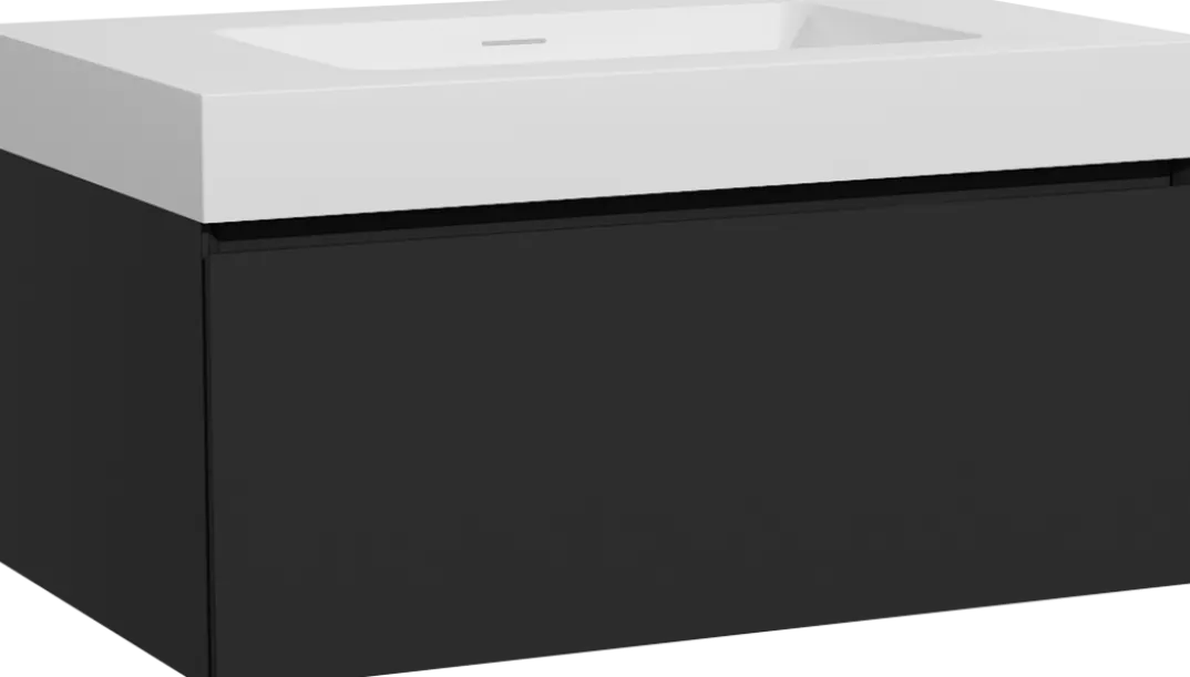 Storke Edge badkamermeubel met Mata High wastafel