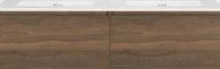 Storke Edge badkamermeubel met Kera wastafel, afvoerpluggen inbegrepen