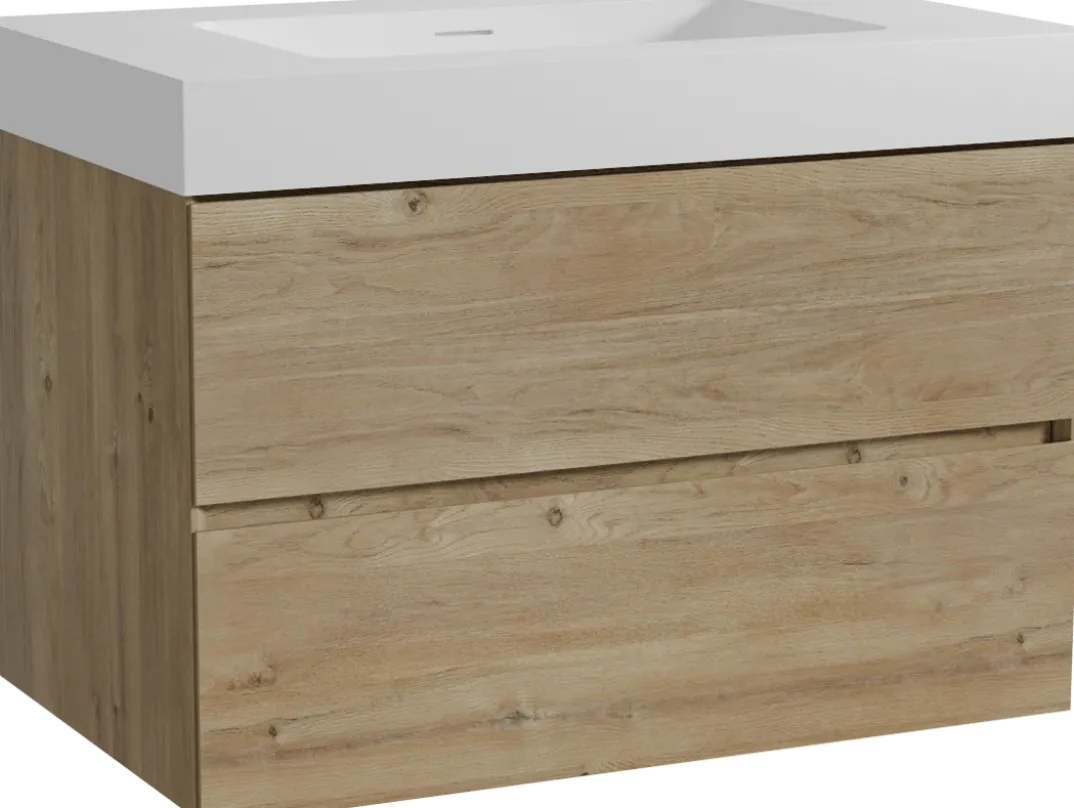 Storke Edge badkamermeubel met Mata High wastafel