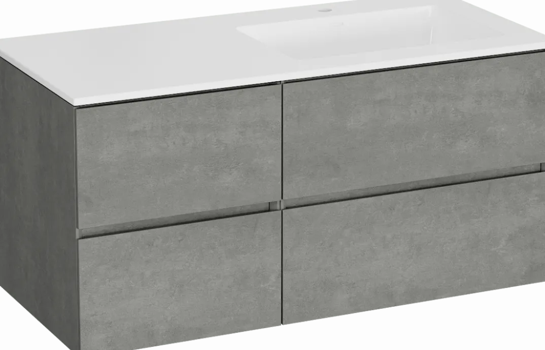Storke Edge badkamermeubel met Bilia wastafel