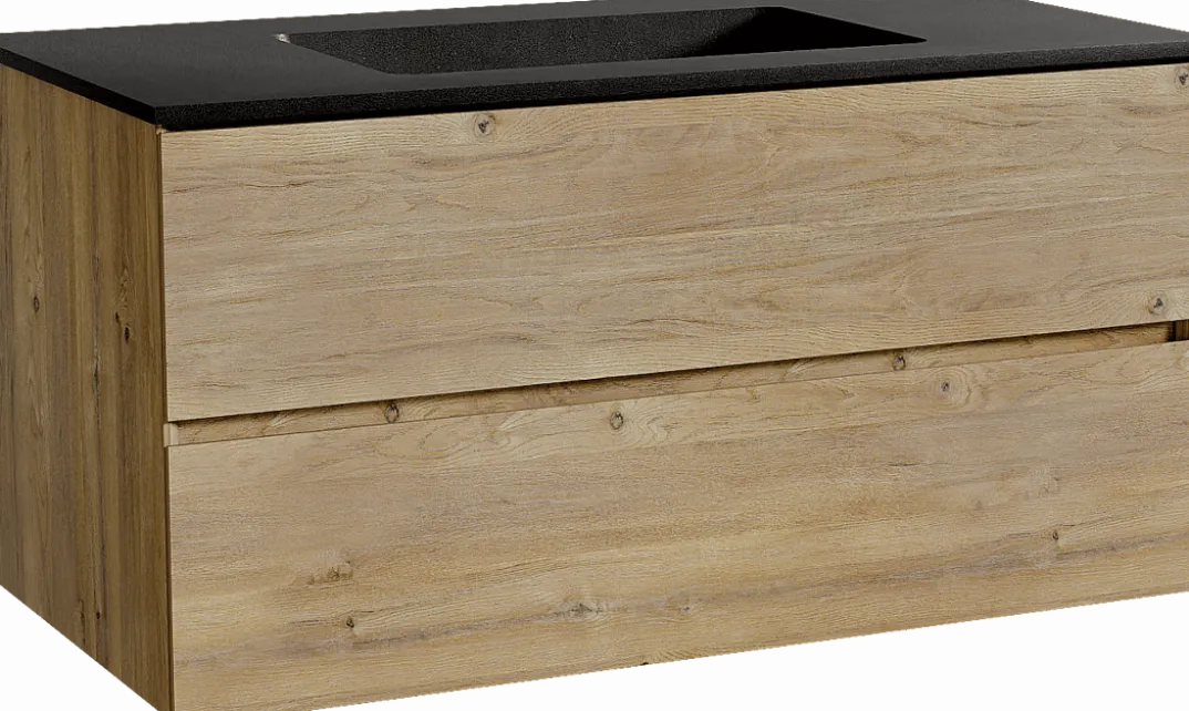 Storke Edge badkamermeubel met Scuro wastafel