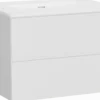 Storke Edge badkamermeubel met Kera wastafel, afvoerplug inbegrepen
