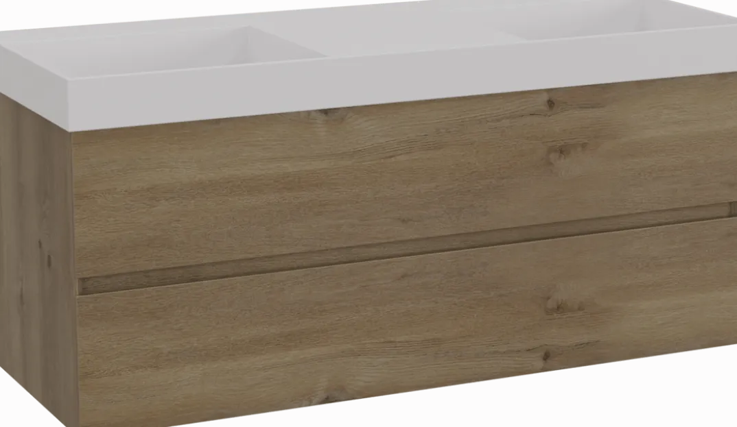 Storke Edge badkamermeubel met Jura wastafel