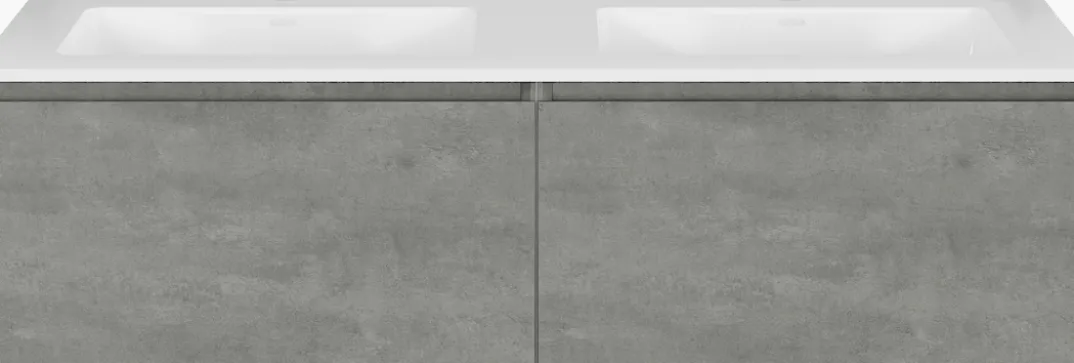 Storke Edge badkamermeubel met Bilia wastafel