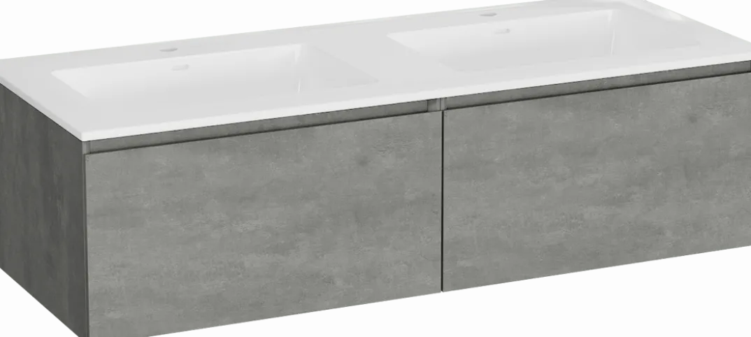Storke Edge badkamermeubel met Bilia wastafel