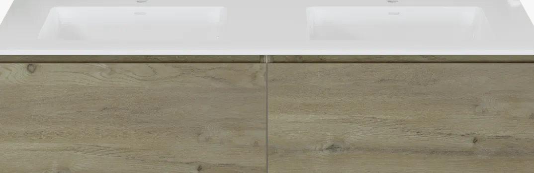 Storke Edge badkamermeubel met Bilia wastafel