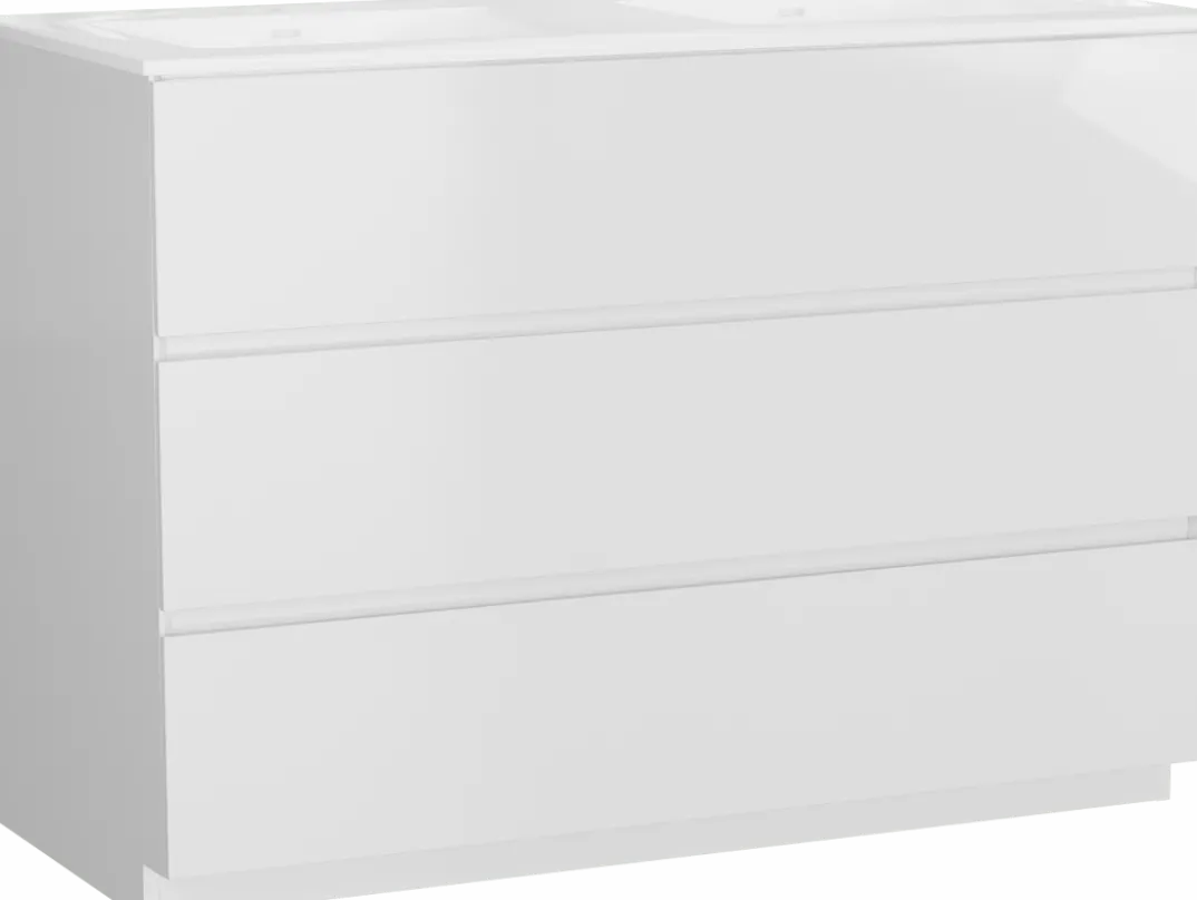 Storke Edge badkamermeubel met Bilia wastafel