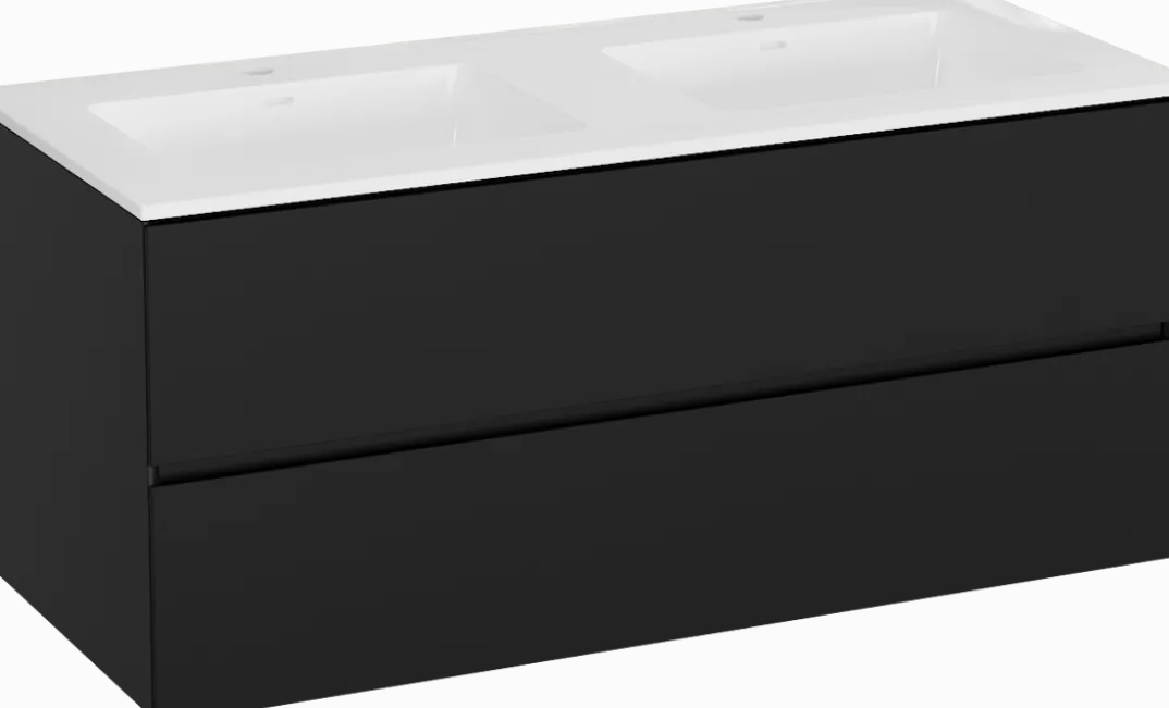 Storke Edge badkamermeubel met Bilia wastafel
