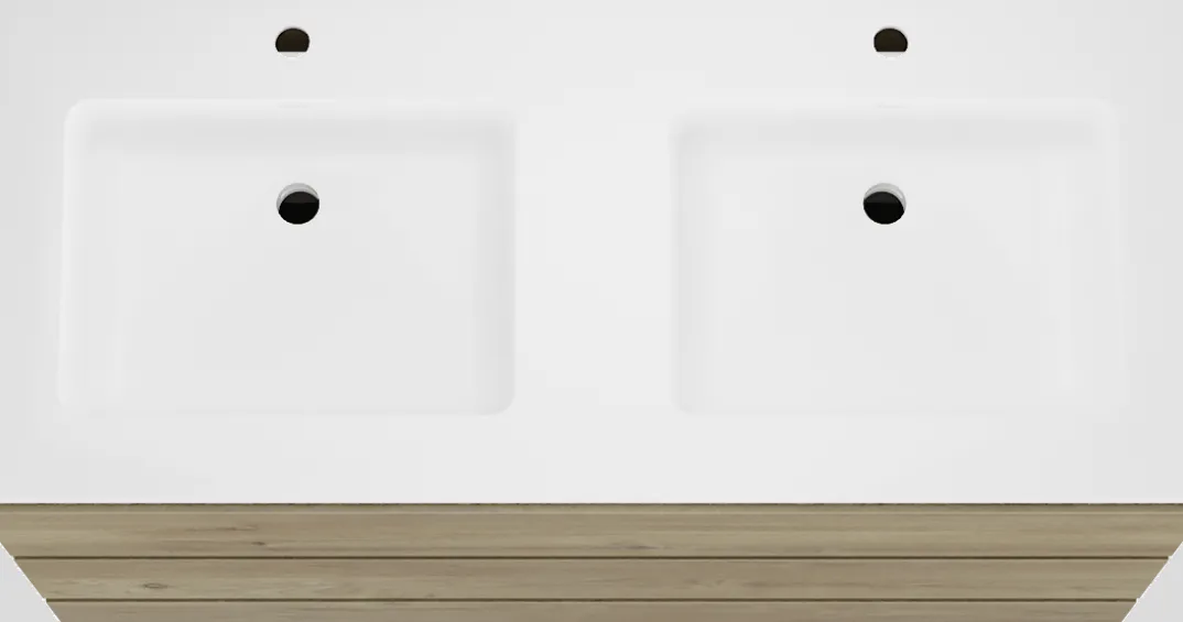 Storke Edge badkamermeubel met Bilia wastafel